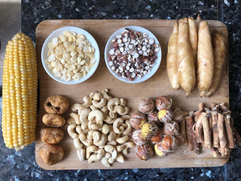 湯水食譜 五指毛桃竹芋無花果栗子素湯_黃巴士