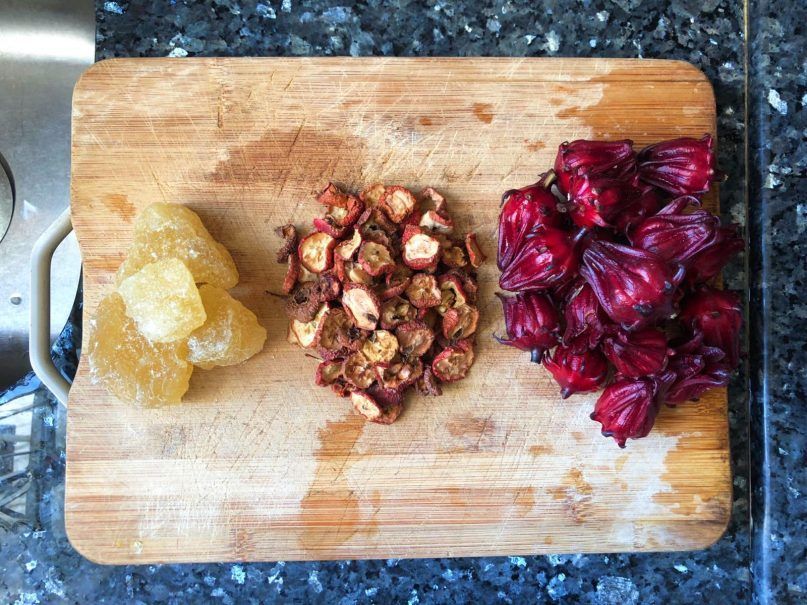 【湯水食譜】冰糖山楂洛神花茶_黃巴士