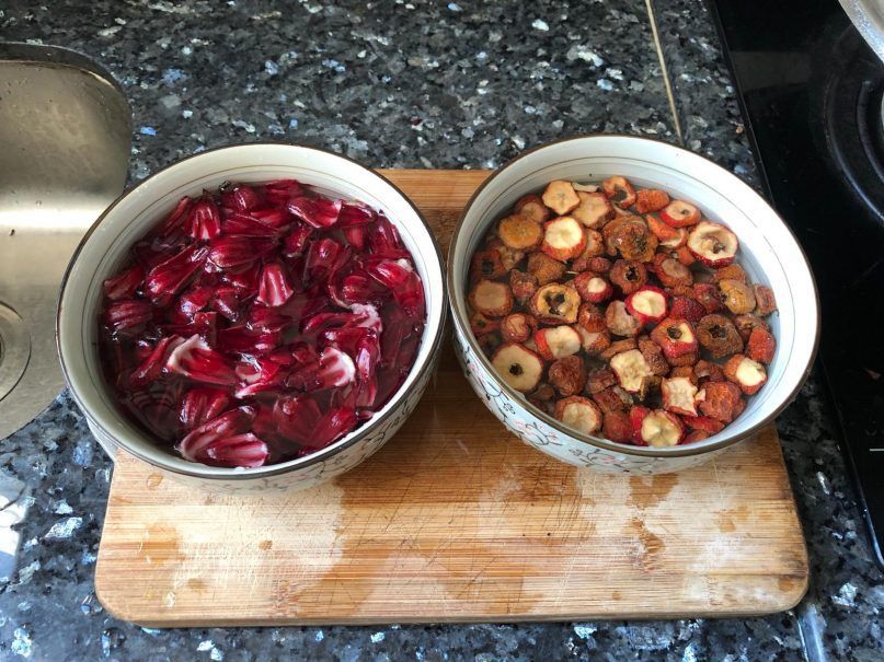 【湯水食譜】冰糖山楂洛神花茶_黃巴士