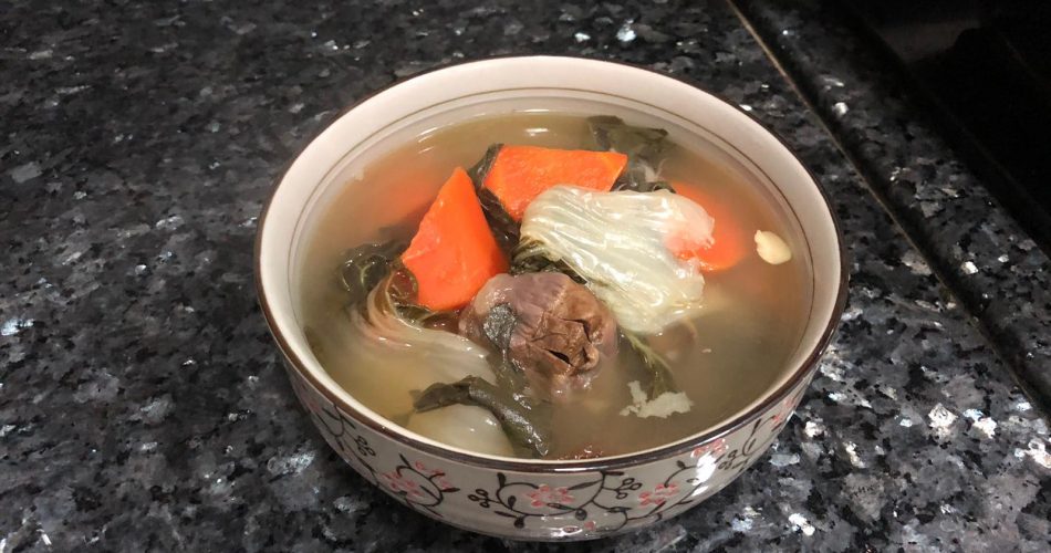 【湯水食譜】金銀菜陳腎蜜棗瘦肉湯_黃巴士